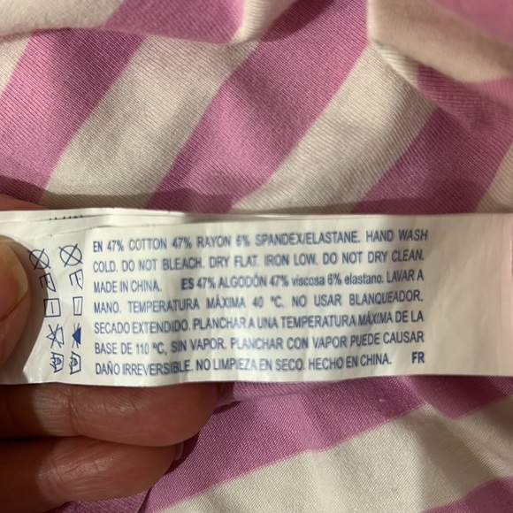 Lot of 2 Girl’s long sleeves tee -size 13/14 - Picture 5 of 11